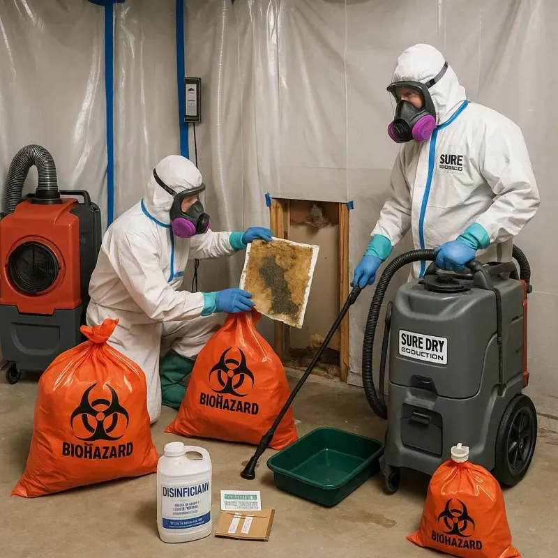 Contaminated Water Handling Protocols process in New London, WI