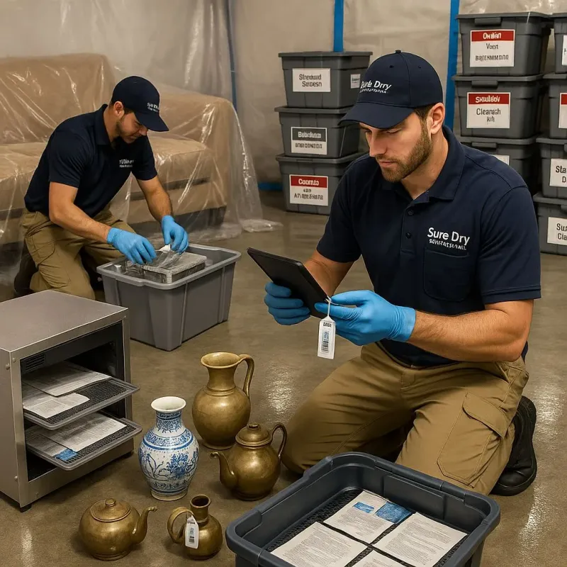 Content Protection and Restoration process in New London, WI